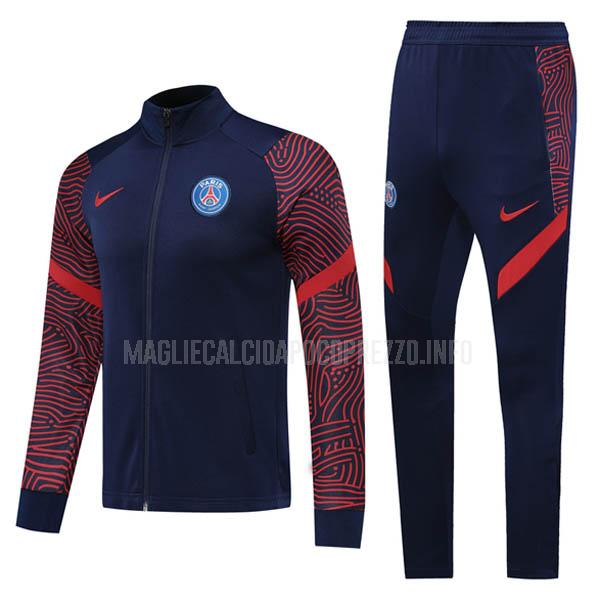 giacca paris saint-germain i blu navy 2020-21