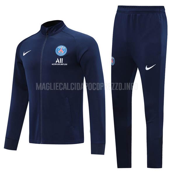 giacca paris saint-germain ii blu navy 2020-21