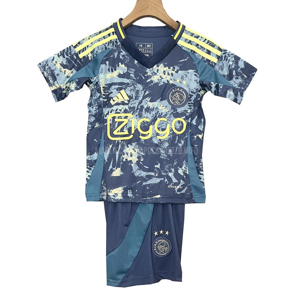 maglietta ajax bambino away 2024-25