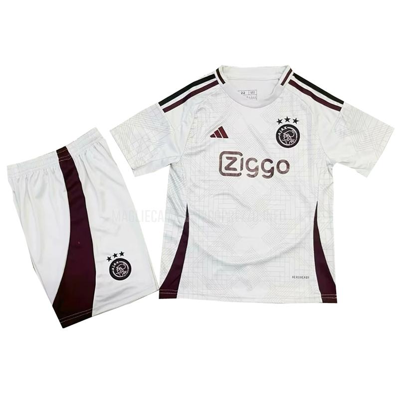 maglietta ajax bambino third 2024-25