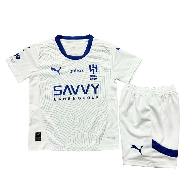 maglietta al hilal bambino away 2024-25