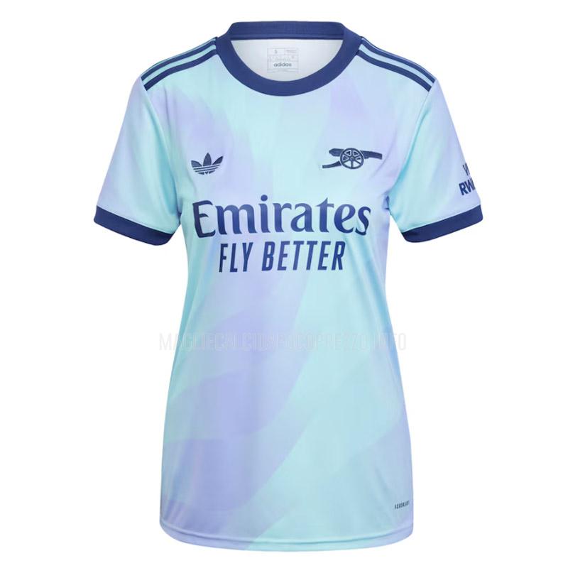 maglietta arsenal donna third 2024-25