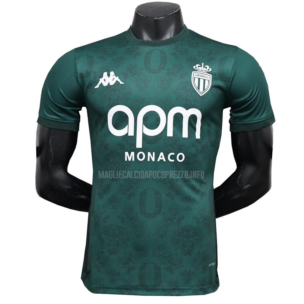 maglietta as monaco giocatore edizione away 2024-25