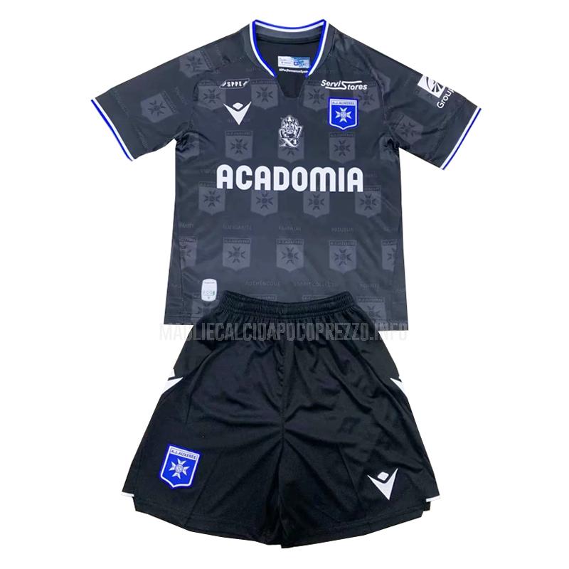 maglietta auxerre bambino away 2024-25