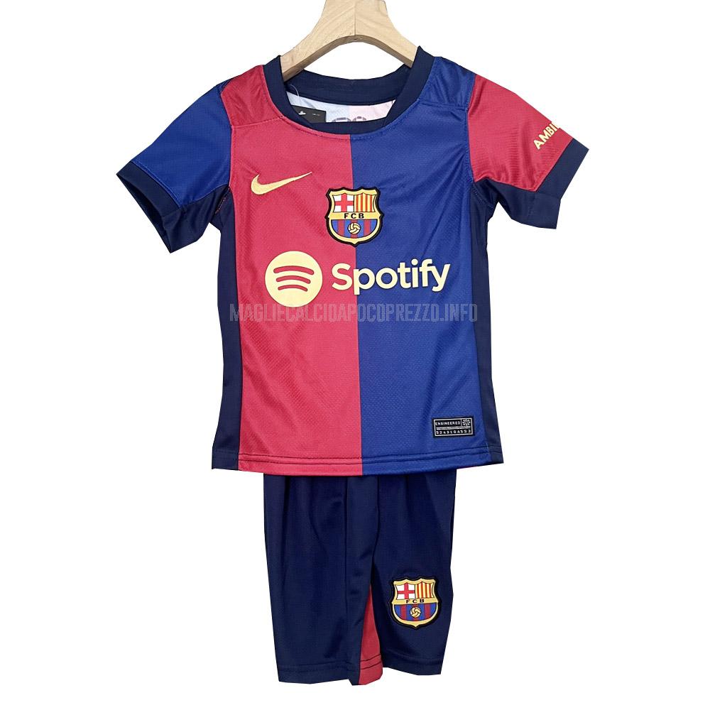 maglietta barcelona bambino home 2024-25