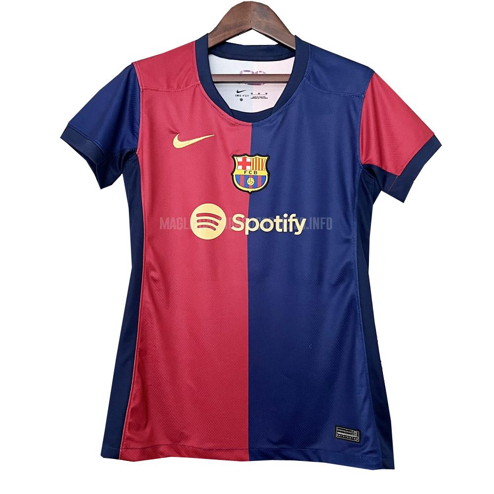 maglietta barcelona donna home 2024-25
