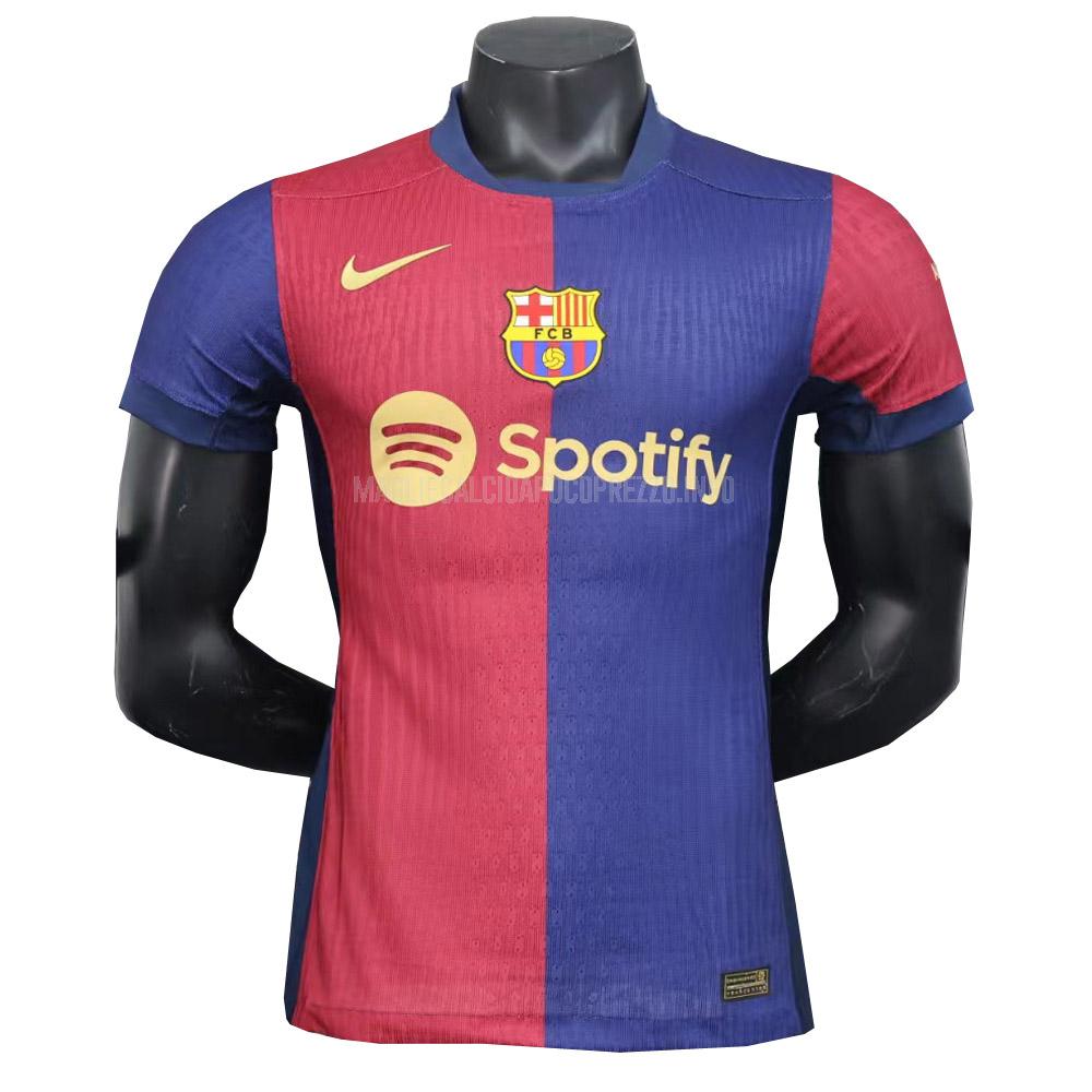 maglietta barcelona giocatore edizione home 2024-25
