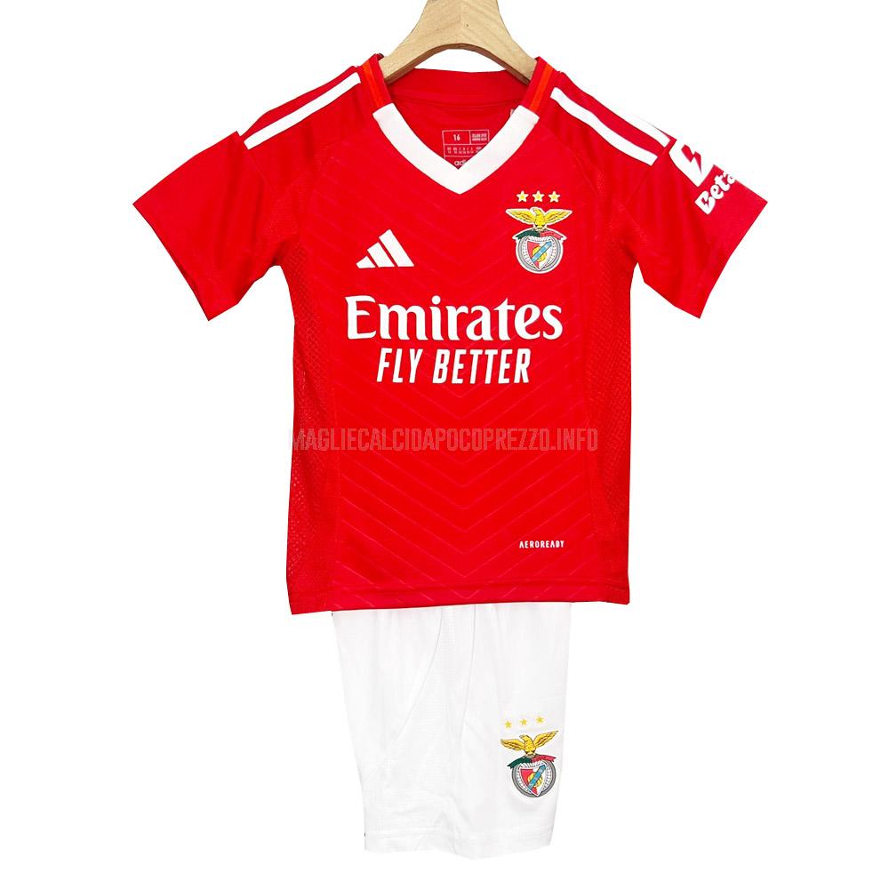 maglietta benfica bambino home 2024-25