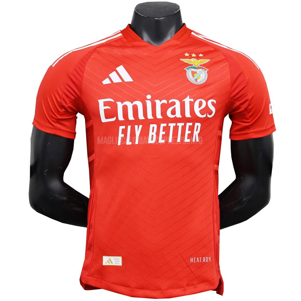 maglietta benfica giocatore edizione home 2024-25