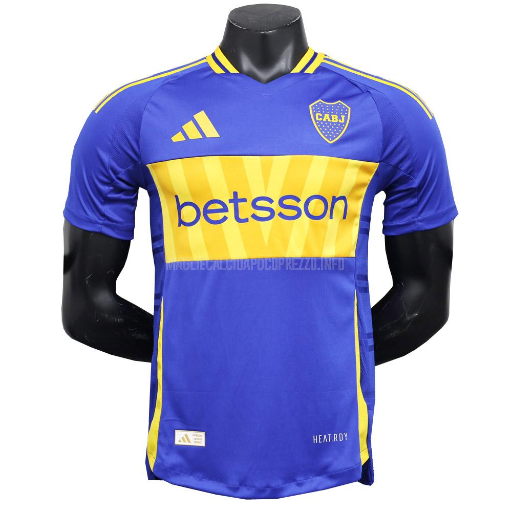 maglietta boca juniors giocatore edizione home 2024-25