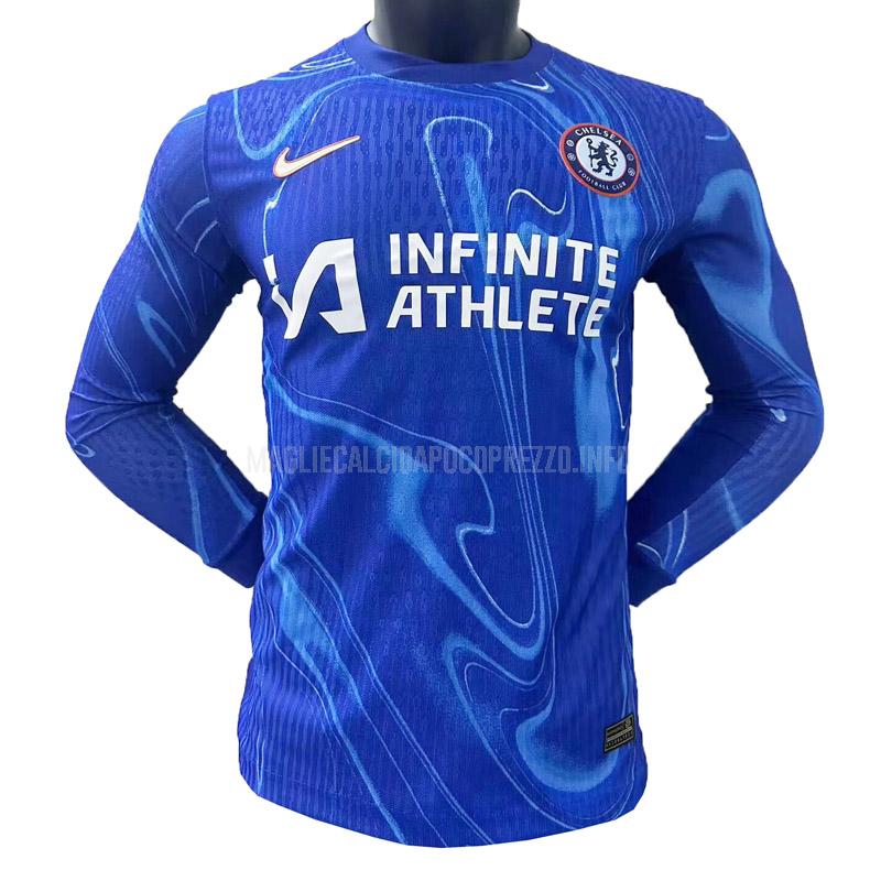 maglietta chelsea manica lunga home 2024-25