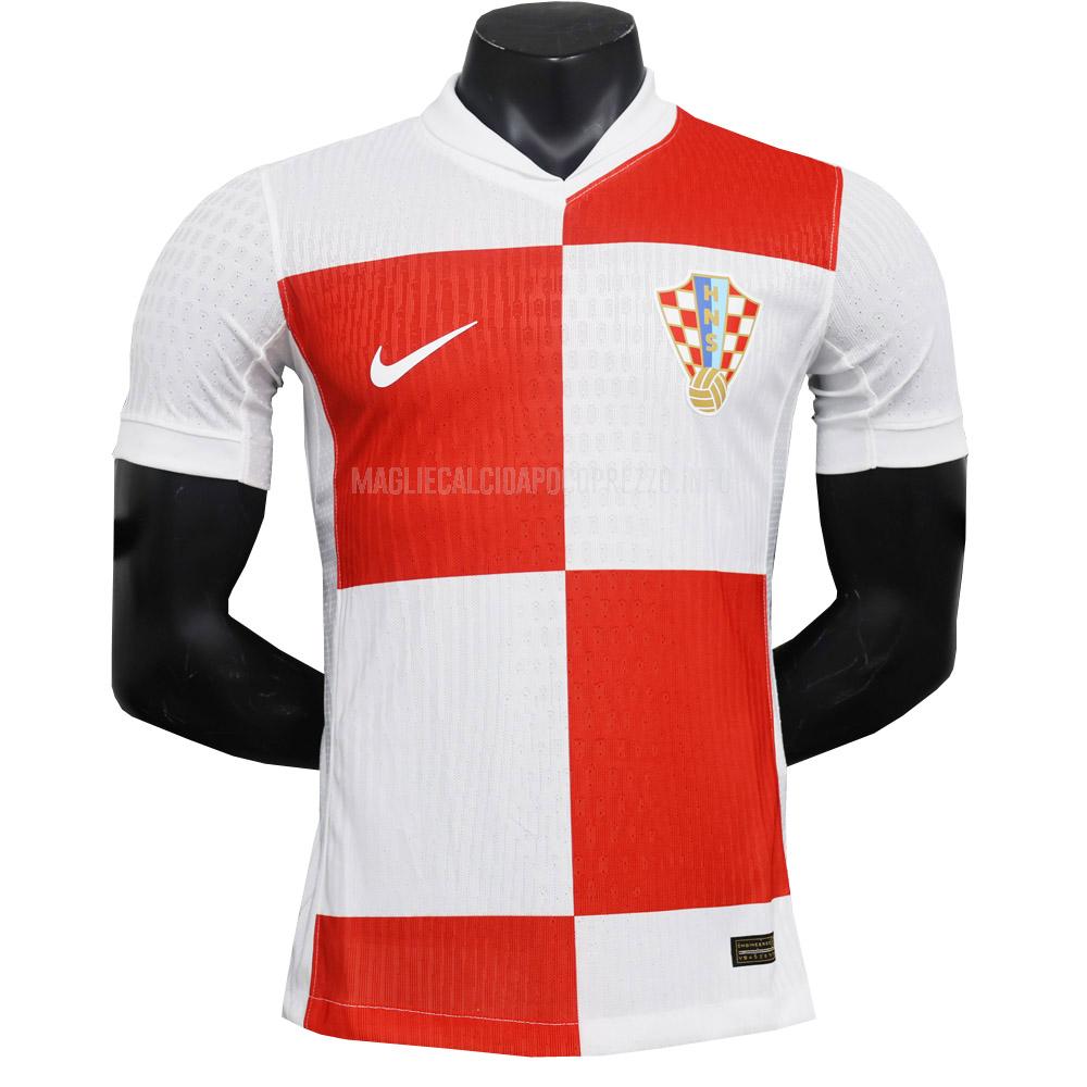 maglietta croazia giocatore edizione home 2024