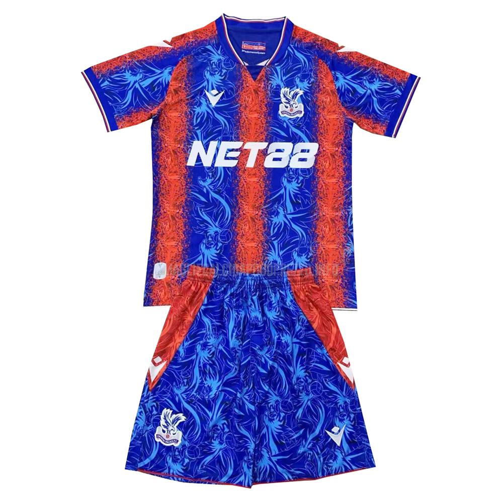 maglietta crystal palace bambino home 2024-25