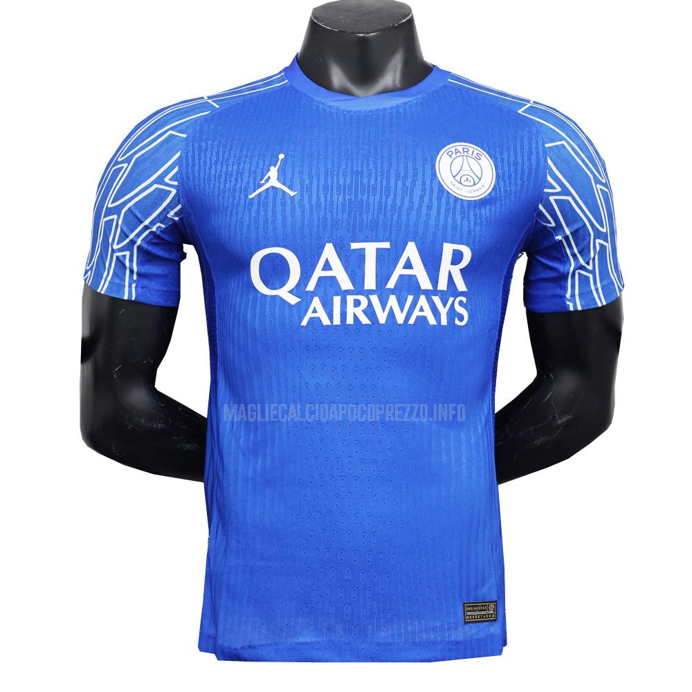 maglietta leicester city giocatore edizione home 2024-25