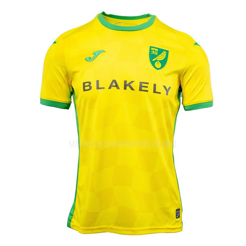 maglietta norwich city home 2024-25