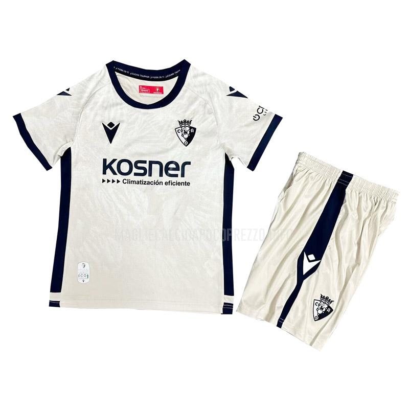 maglietta osasuna bambino away 2024-25