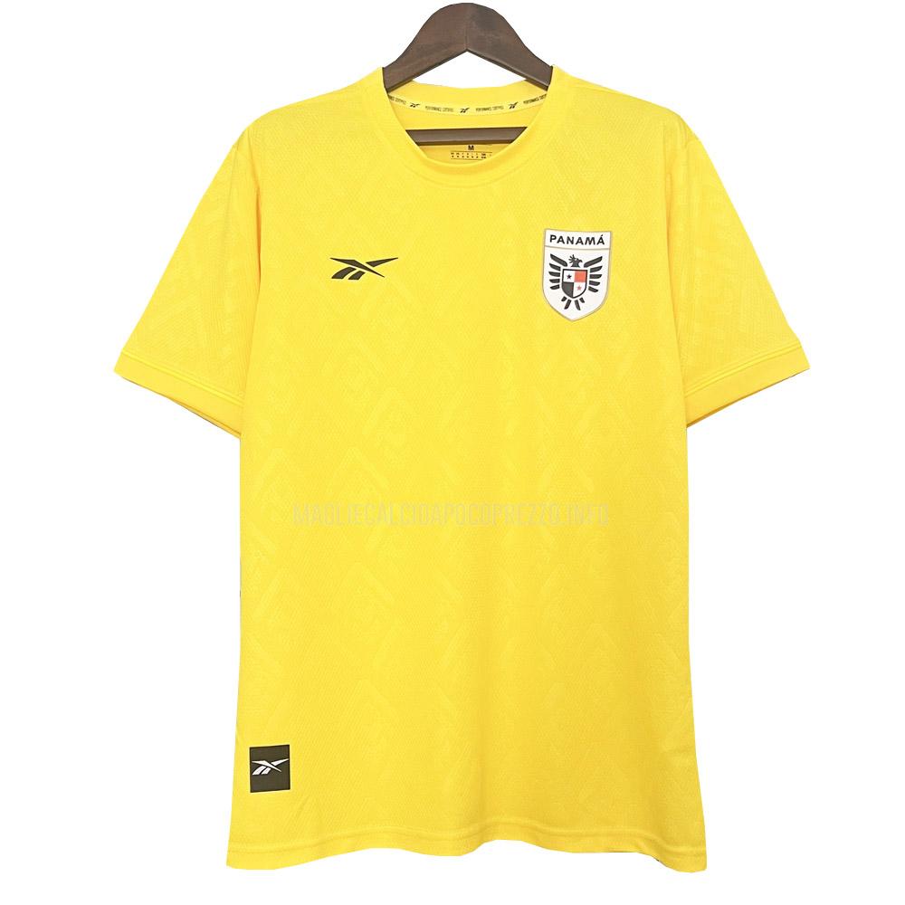 maglietta panama portiere giallo 2024